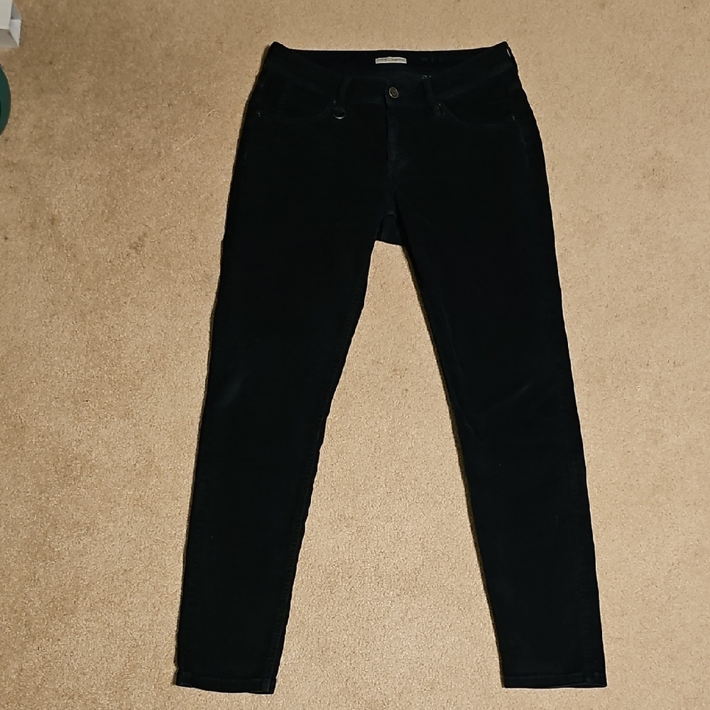 Burberry Black Corduroy Trousers